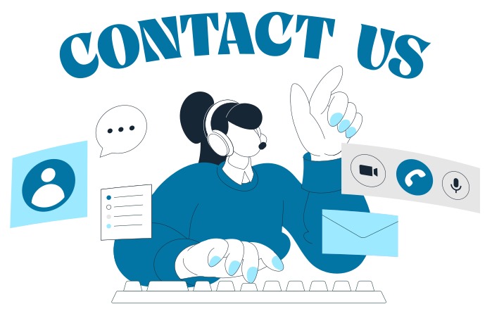 Contact Us Illustration